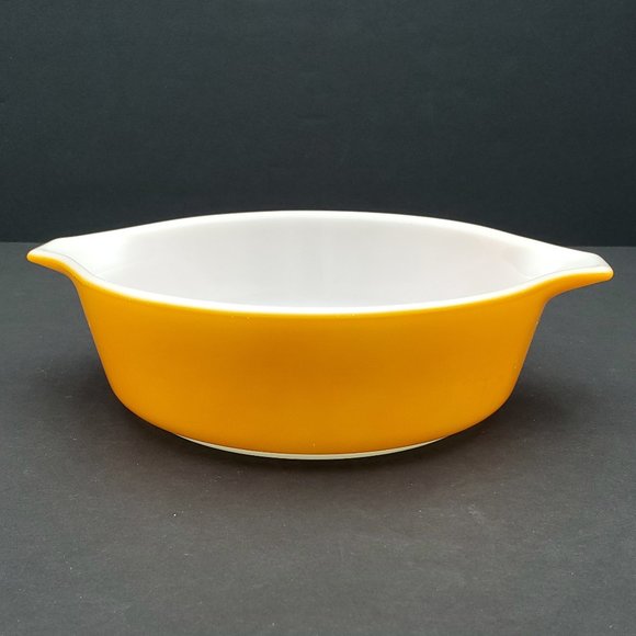 Pyrex Orange 1 Pint Casserole 471 Round Friendship 1 Pt Serving Dish - Picture 1 of 13